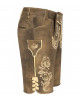 Lederhose Stefan in Braun-Beige