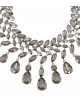 Collier mit Tropfenförmigen Steinen