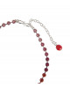 Statementkette mit roter Rose