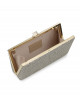 Clutch Celeste in Champagner