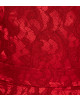 Jumpsuit in Rot mit Stehkragen