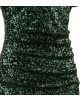 Jumpsuit in Gruen mit Herzausschnitt