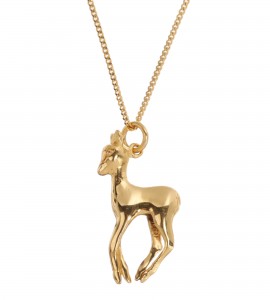 Goldene Kette mit Rehkitz