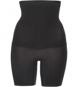 Shape my Day- High Waisted Mid Thigh in Black