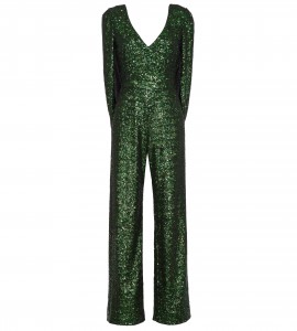 Jumpsuit mit Cape in Gruen