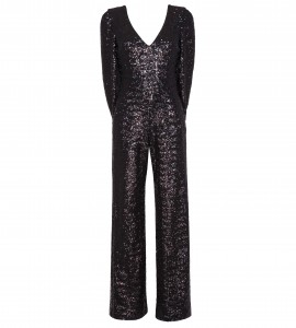 Jumpsuit mit Cape in Schwarz