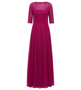 Abendkleid in kräftigem Pink
