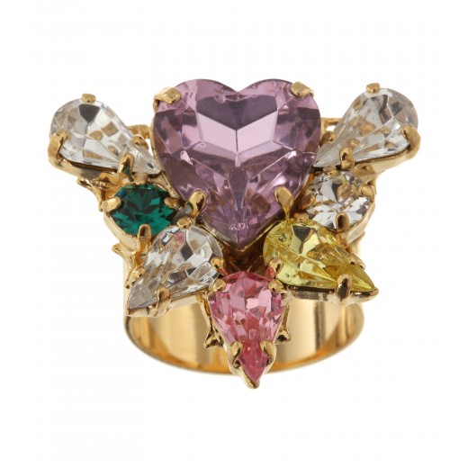 Atemberaubender Ring mit Vintage-Herz