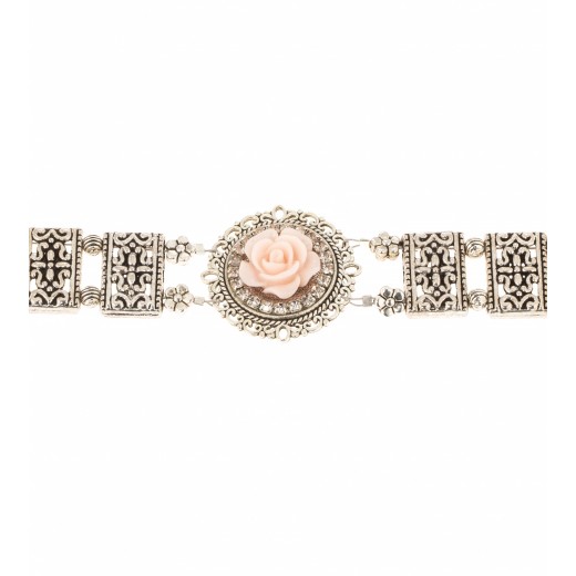 Kropfkette in Silber-Rosé