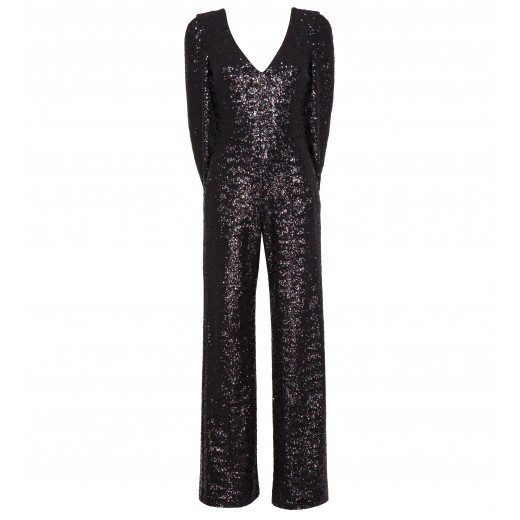 Jumpsuit mit Cape in Schwarz