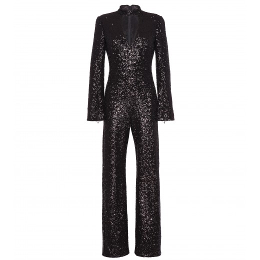 Jumpsuit mit Cut Out in Schwarz