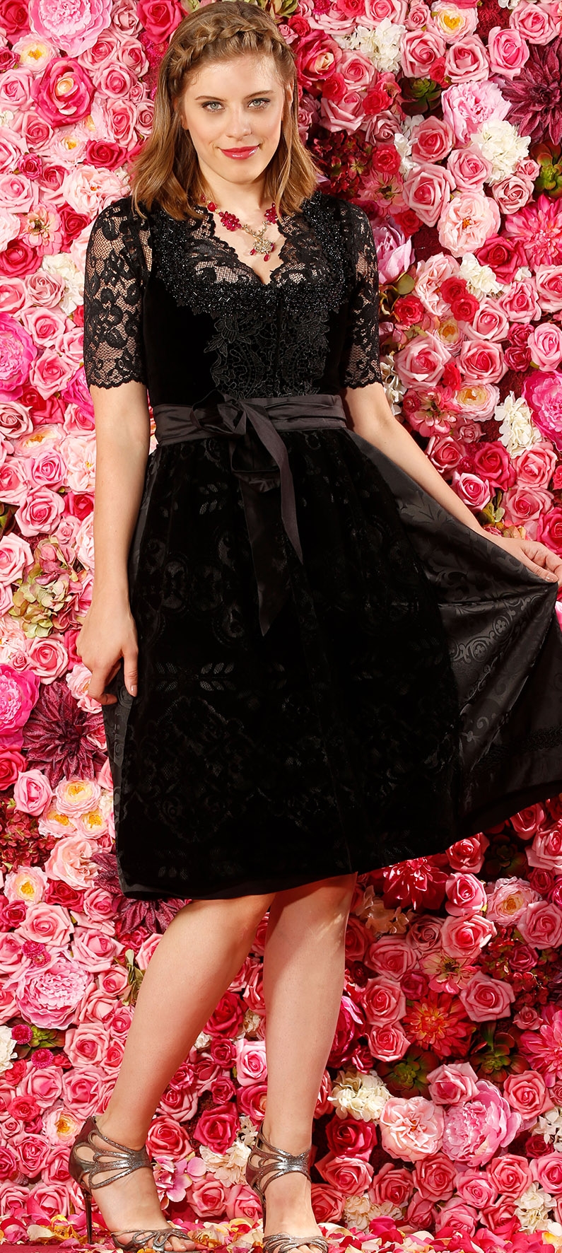 Dirndl Elisabeth in Schwarz